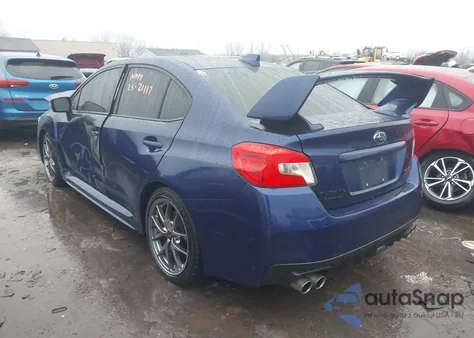 2017 Subaru Wrx Sti Limited z USA, uszkodzony, nr VIN JF1VA2Y6XH9803872